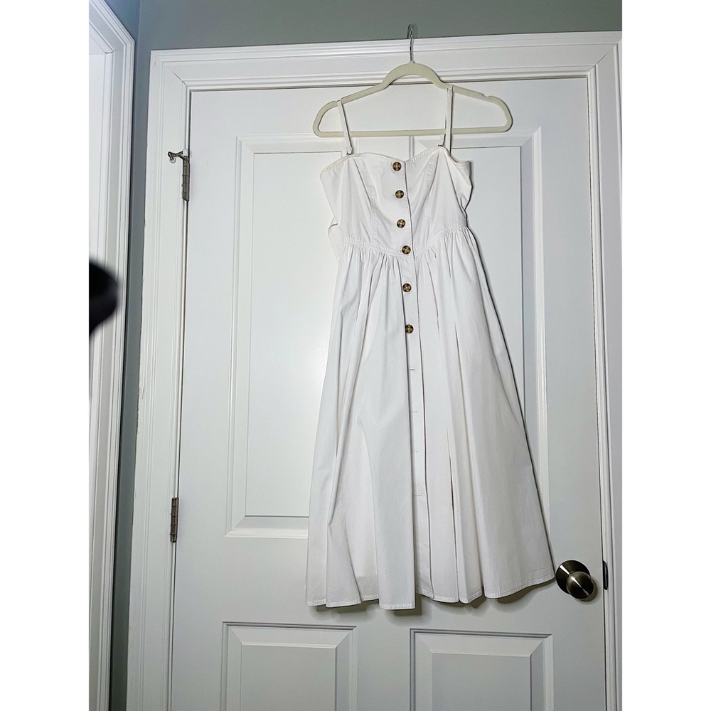 Free People White Breezy Sundress
